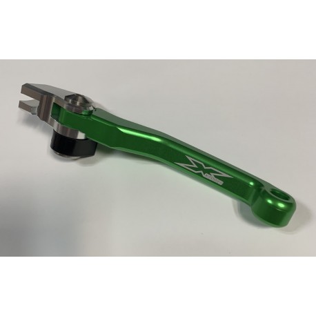 JUEGO DE MANETAS REVERSIBLES X-POWER KAWASAKI KX/KXF VERDE.