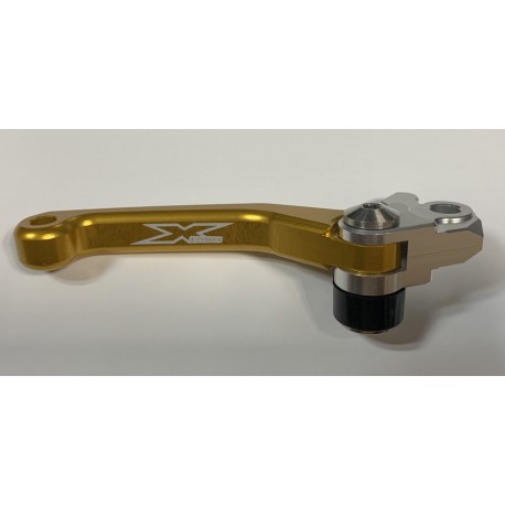 JUEGO DE MANETAS REVERSIBLES X-POWER SUZUKI RMZ 250/450 ORO.