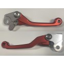 JUEGO DE MANETAS REVERSIBLES X-POWER HONDA CR/CRF ROJO.