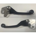 JUEGO DE MANETAS REVERSIBLES X-POWER HONDA CR/CRF NEGRO.