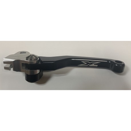 JUEGO DE MANETAS REVERSIBLES X-POWER HONDA CR/CRF NEGRO.