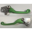 JUEGO DE MANETAS REVERSIBLES X-POWER YAMAHA YZ/YZF VERDE.
