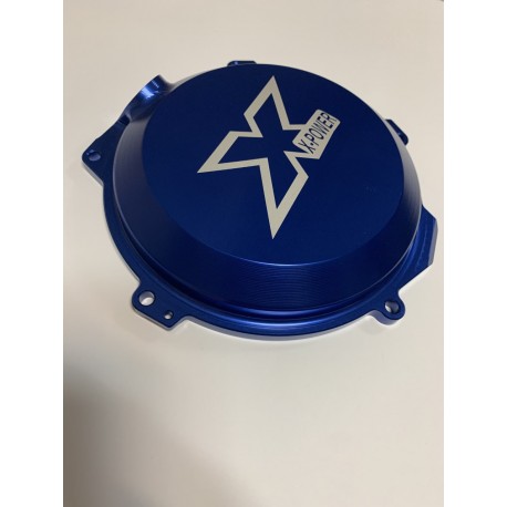 TAPA DE EMBRAGUE X-POWER HUSABERG FE 250/350 13-14 AZUL.