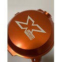 TAPA DE EMBRAGUE X-POWER HUSABERG FE 250/350 13-14 NARANJA.