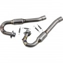 Colector Fmf PowerBomb Titanio Honda Crf 250 r 18-21.