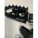 ESTRIBERAS X-POWER SOBREDIMENSIONADAS NEGRO KTM EXC/EXC-F 98-16.