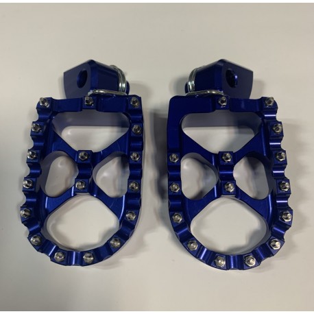 ESTRIBERAS X-POWER SOBREDIMENSIONADAS AZUL KTM EXC/EXC-F 98-16.