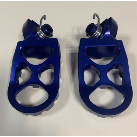 ESTRIBERAS X-POWER SOBREDIMENSIONADAS AZUL KTM EXC/EXC-F 98-16.