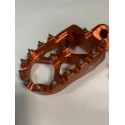 ESTRIBERAS X-POWER SOBREDIMENSIONADAS NARANJA KTM EXC/EXC-F 98-16.