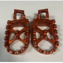 ESTRIBERAS X-POWER SOBREDIMENSIONADAS NARANJA HUSQVARNA TC/FC 16-21.