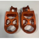 ESTRIBERAS X-POWER SOBREDIMENSIONADAS NARANJA HUSQVARNA TC/FC 16-21.