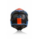 CASCO ACERBIS STEEL CARBON NARANJA/AZUL.