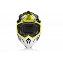 CASCO ACERBIS STEEL CARBON NEGRO/AMARILLO BRILLO.