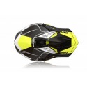 CASCO ACERBIS STEEL CARBON NEGRO/AMARILLO BRILLO.