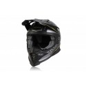 CASCO ACERBIS X-RACER VTR NEGRO/GRIS MATE.