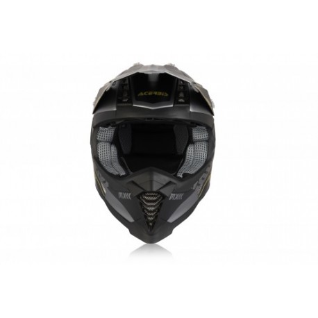 CASCO ACERBIS X-RACER VTR NEGRO/GRIS MATE.