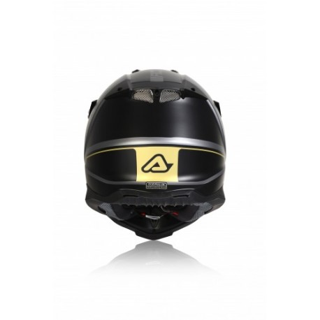 CASCO ACERBIS X-RACER VTR NEGRO/GRIS MATE.