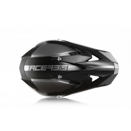 CASCO ACERBIS X-RACER VTR NEGRO/GRIS MATE.
