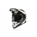 CASCO ACERBIS X-RACER VTR AZUL NARANJA/BLANCO MATE.