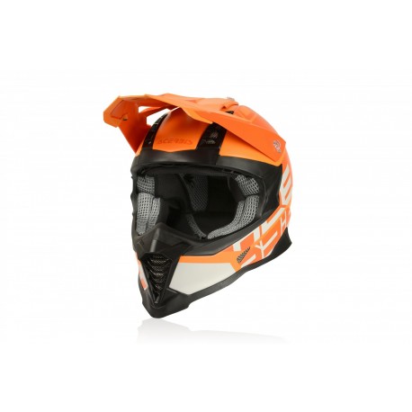 CASCO ACERBIS X-RACER VTR NARANJA MATE.