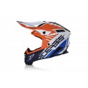 CASCO ACERBIS X-TRACK VTR NARANJA/AZUL MATE.
