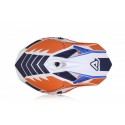 CASCO ACERBIS X-TRACK VTR NARANJA/AZUL MATE.