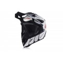 CASCO ACERBIS X-TRACK VTR BLANCO/ROJO MATE.