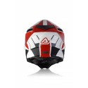 CASCO ACERBIS X-TRACK VTR BLANCO/ROJO MATE.