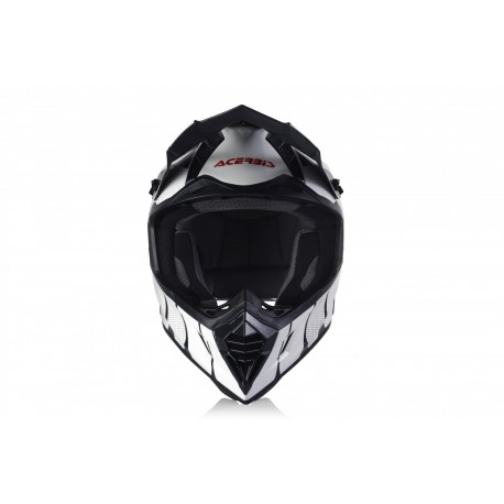 CASCO ACERBIS X-TRACK VTR BLANCO/ROJO MATE.