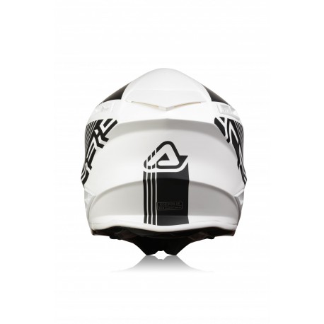 CASCO ACERBIS X-TRACK VTR BLANCO/NEGRO MATE.