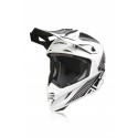 CASCO ACERBIS X-TRACK VTR BLANCO/NEGRO MATE.