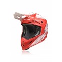 CASCO ACERBIS X-TRACK VTR ROJO/BLANCO MATE.