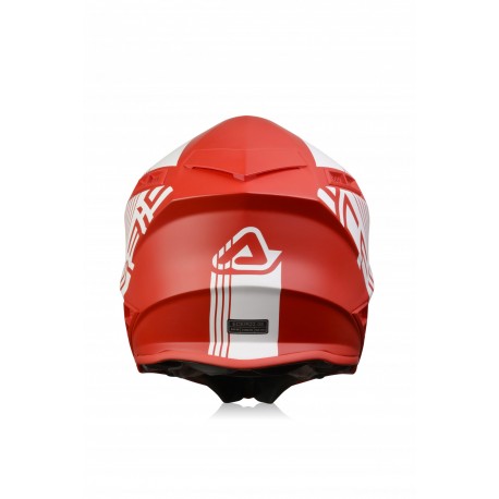 CASCO ACERBIS X-TRACK VTR ROJO/BLANCO MATE.
