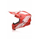 CASCO ACERBIS X-TRACK VTR ROJO/BLANCO MATE.