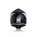 CASCO ACERBIS X-TRACK VTR NEGRO/BLANCO BRILLO.