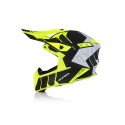 CASCO ACERBIS X-TRACK VTR AMARILLO FLÚOR /NEGRO MATE.