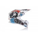 CASCO ACERBIS PROFILE 4 BLANCO/AZUL/ROJO MATE.