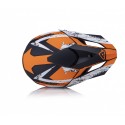 CASCO ACERBIS PROFILE 4 NARANJA/NEGRO MATE.