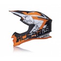 CASCO ACERBIS PROFILE 4 NARANJA/NEGRO MATE.