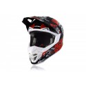 CASCO ACERBIS PROFILE 4 NEGRO/GRIS MATE.