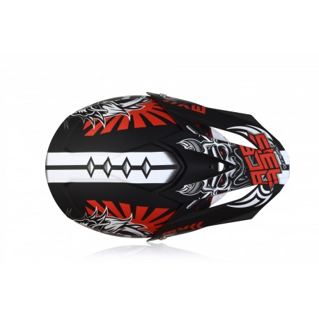 CASCO ACERBIS PROFILE 4 NEGRO/GRIS MATE.