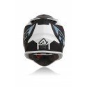 CASCO ACERBIS LINEAR AZUL CLARO/BLANCO MATE.