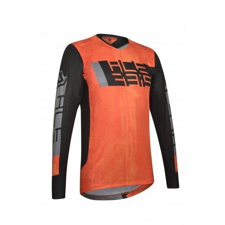 JERSEY ACERBIS LTD OUTRUN NARANJA/NEGRO.