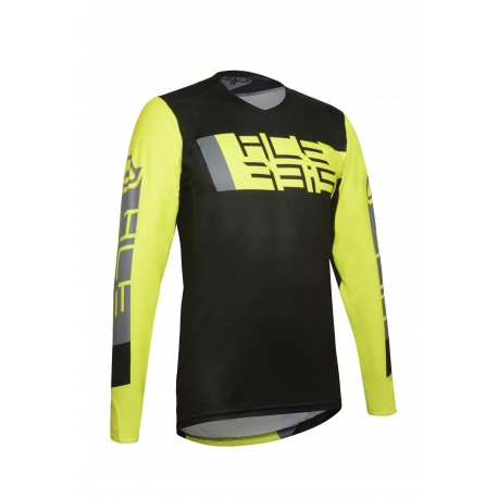 JERSEY ACERBIS LTD OUTRUN AMARILLO FLÚOR/NEGRO.