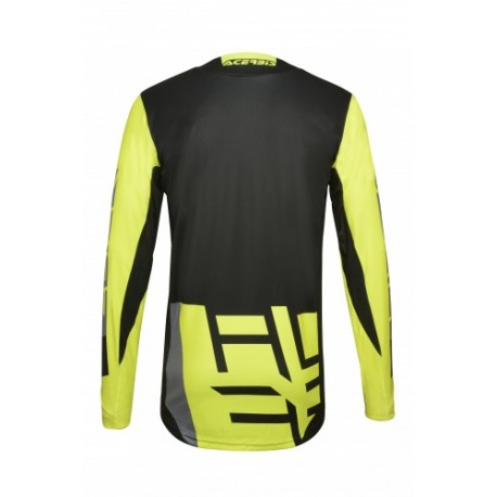 JERSEY ACERBIS LTD OUTRUN AMARILLO FLÚOR/NEGRO.