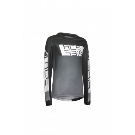JERSEY ACERBIS MX OUTRUN GRIS/NEGRO.