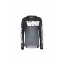 JERSEY ACERBIS MX OUTRUN GRIS/NEGRO.