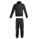 CONJUNTO ACERBIS IMPERMEABLE RAN SUIT NEGRO.