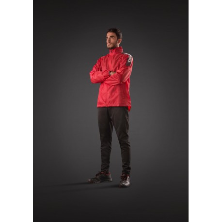 CHAQUETA IMPERMEABLE ACERBIS ELETTRA ROJO.