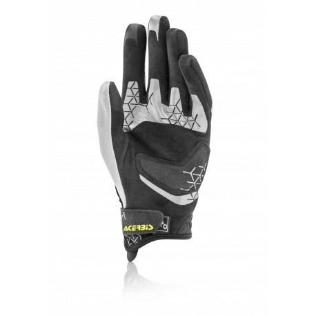 GUANTES ACERBIS CE X-ENDURO NEGRO/AMARILLO FLÚOR.
